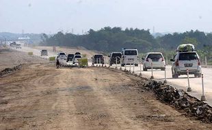 Arus Balik Lebaran di Tol Fungsional Solo-Jogja Mulai Ramai Kendaraan