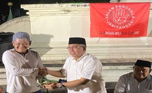 Ganjar Capres PDIP, Relawan Jaringan Militan Ganjar Syukuran Perdana di Solo