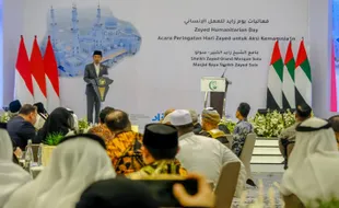 Pesan Kemanusiaan Jokowi pada Peringatan Zayed Humanitarian Day di Solo