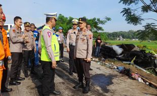 Antisipasi Laka Tol Berulang, Polres Boyolali Siapkan Petugas Penghalau