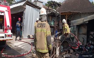 2 Peristiwa Kebakaran Terjadi di Klaten dalam Sehari, Tak Ada Korban Jiwa