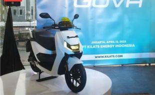 Kilats Gova F600 Ramaikan Pasar Motor Listrik Indonesia