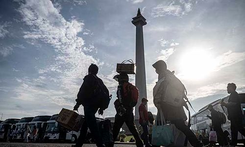 Pemprov DKI Jakarta Berangkatkan 284 Bus Mudik Gratis Tujuan Jawa & Sumatra