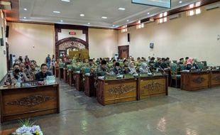 Rapat Paripurna, DPRD Grobogan Sampaikan Rekomendasi LKPJ Bupati TA 2022