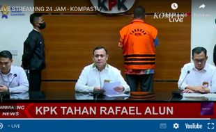 Tersangka Gratifikasi Pajak Rafael Alun Resmi Ditahan KPK Per Sore Ini