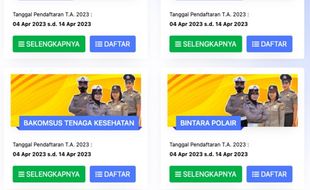 Simak Syarat Pendaftaran Anggota Polri 2023 Jalur Bintara, Kuota 11.531