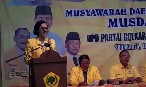 Sah, Sekar Krisnauli Terpilih Jadi Ketua DPD Partai Golkar Solo