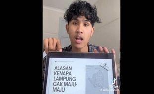 Dampak TikTok Bima Viral, Jokowi Bakal Sidak Tiga Jalan Rusak di Lampung