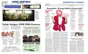 Solopos Hari Ini : Tolak Satgas, DPR Pilih Pansus