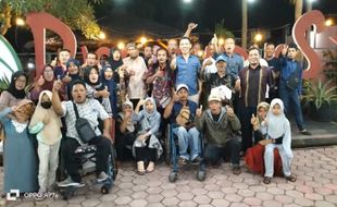 Penyandang Disabilitas 15 Kecamatan di Sragen Dukung Mas Bro Maju Pilkada 2024