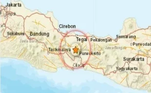 Gempa Bumi Magnitudo 3,4 Goyang Banyumas Jateng