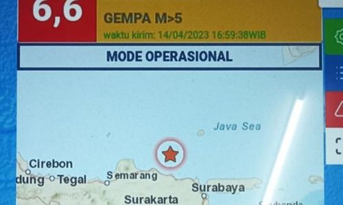 Getaran Gempa Tuban Terasa dari Jawa Timur hingga Jawa Barat