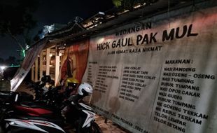 Kisah Sukses Pak Mul Rintis Hick Gaul di Karanganyar