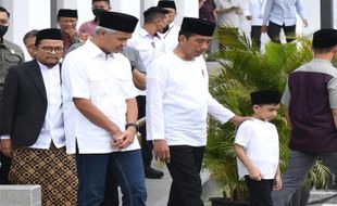 Jokowi dan Ganjar Salat Idulfitri di Masjid Sheikh Zayed, Ini Persiapan Panitia