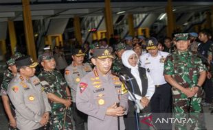 Perwira Tinggi Polri Diterjunkan Pantau Arus Mudik di Jatim