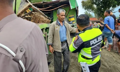 Belasan Orang Jadi Korban Truk Rem Blong, 1 Meninggal Dunia