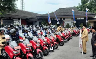 Kades-Lurah Wonogiri Dapat Motor Baru Warna Merah, Jekek: Agar Mudah Dikenali