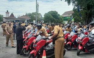 Kades-Lurah di Wonogiri Dapat Kendaraan Dinas Baru, Motor Lama untuk Pak Carik