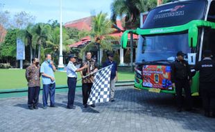 Jemput Ratusan Warga Klaten di Perantauan, 8 Bus Mudik Gratis Diberangkatkan