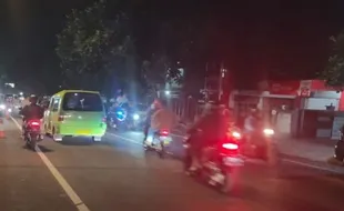 Pemudik Bersepeda Motor Mulai Padat Lintasi Cianjur