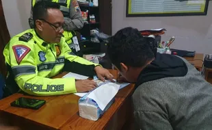 Seusai Bikin Onar dan Dihajar, Pemotor Berknalpot Brong di Wonogiri Minta Maaf