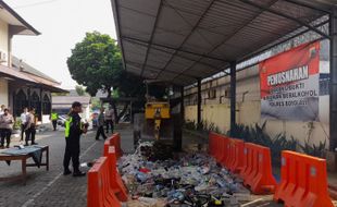 Polres Boyolali Musnahkan 1.326 Botol Minuman Keras, Ciu Mendominasi