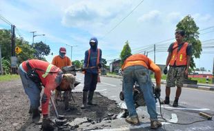 DPUPR Klaten Kebut 23 Proyek Perbaikan Jalan Jelang Lebaran, Ini Sebarannya