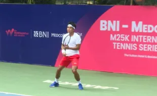 Tenis BNI-MedcoEnergi International: Rifqi Fitriadi Selangkah Lagi Raih Gelar