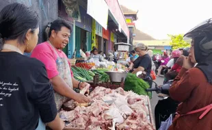 Harga Daging Sapi dan Ayam Naik di Pasar Boyolali Kota