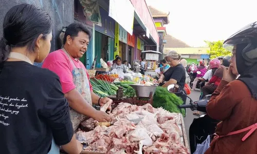 Harga Daging Sapi dan Ayam Naik di Pasar Boyolali Kota