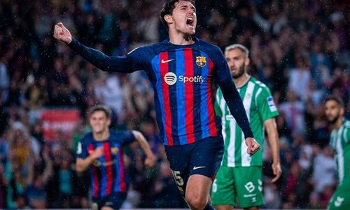 Hasil Liga Spanyol Barcelona vs Real Betis: Barca Pesta 4 Gol Tanpa Balas