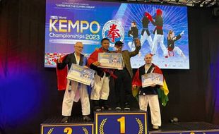 Harumkan Indonesia, Babinsa Kodim Kendari Juara Dunia Kempo