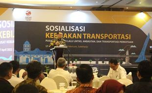 Bakertrans dan DPR Gelar Sosialisasi Kebijakan Transportasi di Sukoharjo