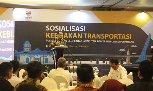 Bakertrans dan DPR Gelar Sosialisasi Kebijakan Transportasi di Sukoharjo