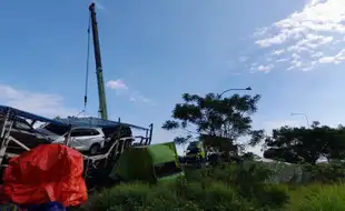 2 Truk Ekspedisi Ikut Terlibat Laka Karambol Tol Boyolali, 1 Kernet Meninggal