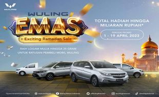 Promo Wuling Emas, Beli Mobil Dapat Logam Mulia Selama Ramadan