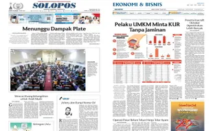 Solopos Hari Ini : Menunggu Dampak Plate