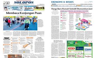 Solopos Hari Ini : Membaca Kunjungan Puan