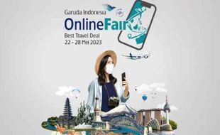 Kembali Gelar Travel Fair, Garuda Indonesia Diskon Besar-Besaran hingga 80%