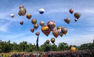 Festival Balon 2024 di Wonosobo Digelar 10 Hari di 14 Titik, Ini Lokasinya