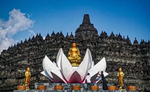 4.500 Umat Buddha se-Indonesia bakal Rayakan Waisak di Candi Borobudur Magelang