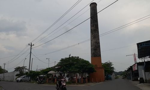 Menengok Banyudono Tempo Dulu dari Cerobong Kuno Dekat Pasar Pengging Boyolali