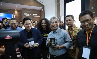 Ini Potret Menteri BUMN dan Dirut BRI Kunjungi Indonesia Coffee Festival