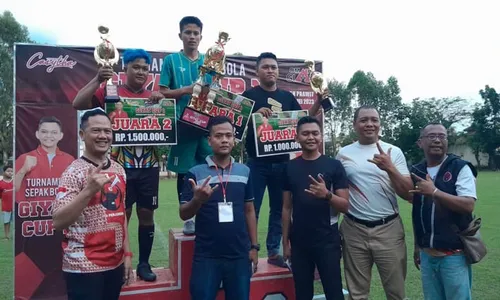 PS Jatari Kadipiro Solo Juara Turnamen Sepak Bola Giyat Cup 2023