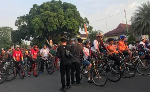 Berhadiah Motor, 1.000 Goweser Ramaikan Funs Bike Tour de Sragen ke Bayanan