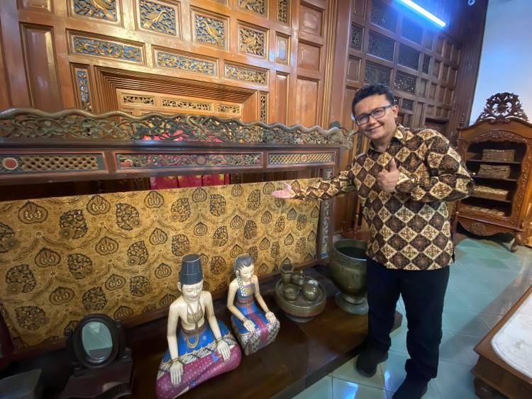 Mimpi Besar Gunawan Setiawan Membawa Batik Kauman Solo Kian Mendunia