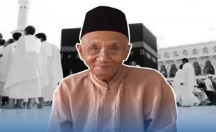 Inilah Mbah Harun Calon Haji Tertua di Indonesia Tahun 2023, Usianya 119 Tahun