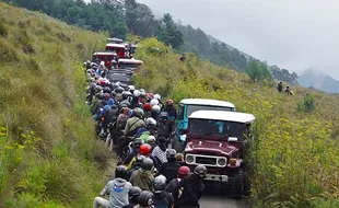 32.720 Wisatawan Kunjungi Gunung Bromo saat Libur Lebaran