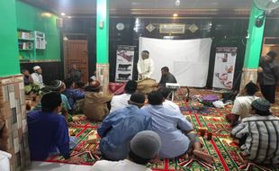 Jelang Iduladha, Takmir Masjid di Cawas Klaten Latihan Sembelih Hewan Kurban