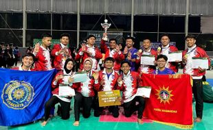 Raih 4 Emas, Atlet Tapak Suci UMS Juara Umum II di Pesta Olahraga Antar-PT